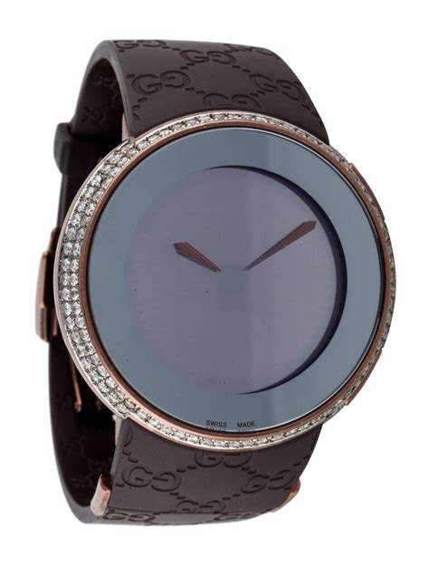 gucci blue dial watch|digital Gucci watch with diamonds.